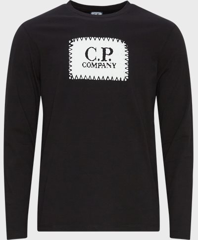 C.P. Company T-shirts TS265A 005100W Sort
