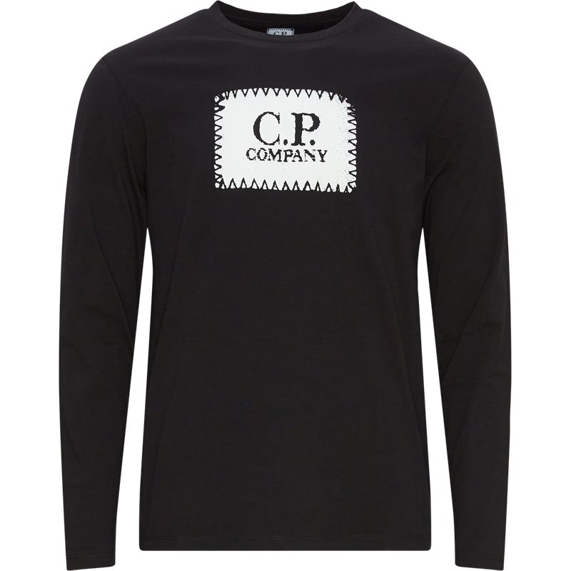Billede af C.p. Company - Jersey Label Stylde Long Sleeve T-shirt