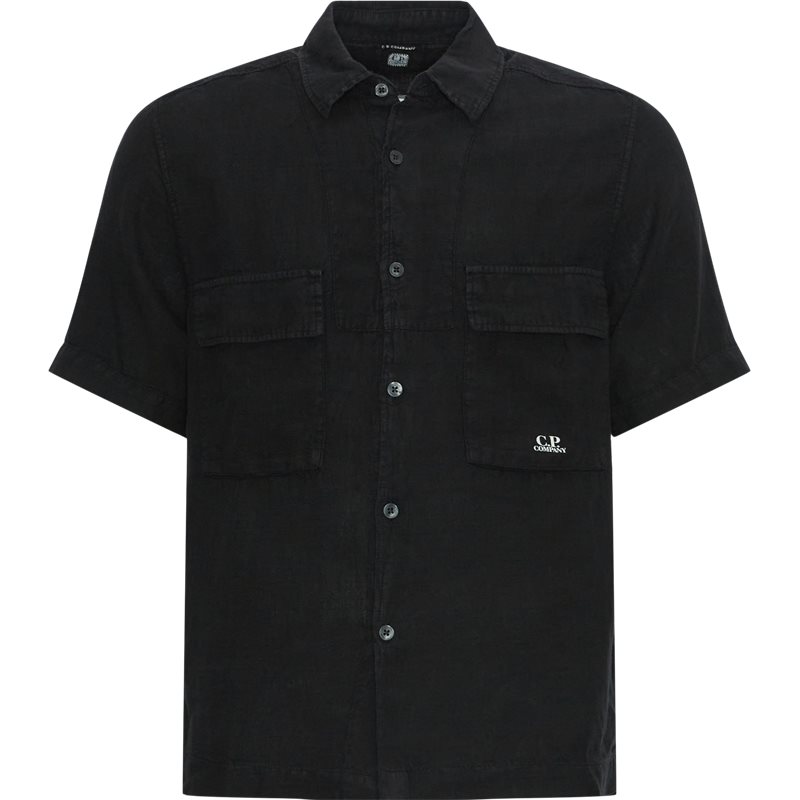 Se C.p. Company - Linen Pocket Short Sleeve Shirt hos Kaufmann.dk