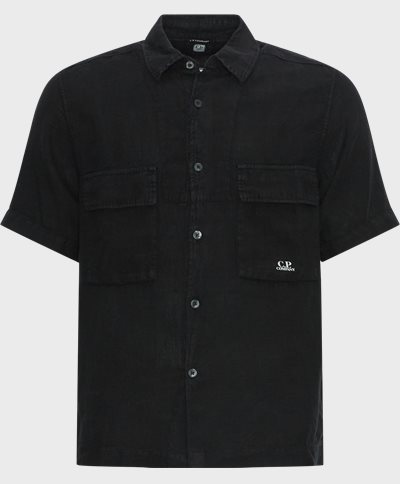 C.P. Company Linen shirts SH210A 005415G Black