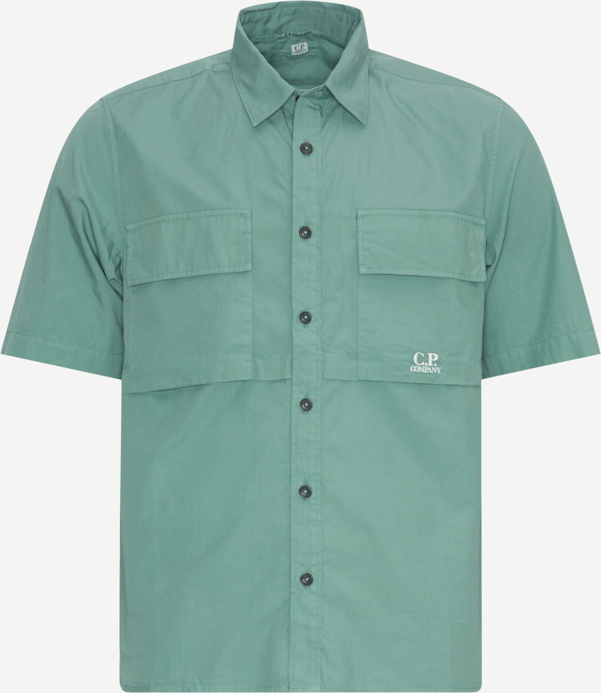 C.P. Company Kortärmade skjortor SH213A 005691G Grön