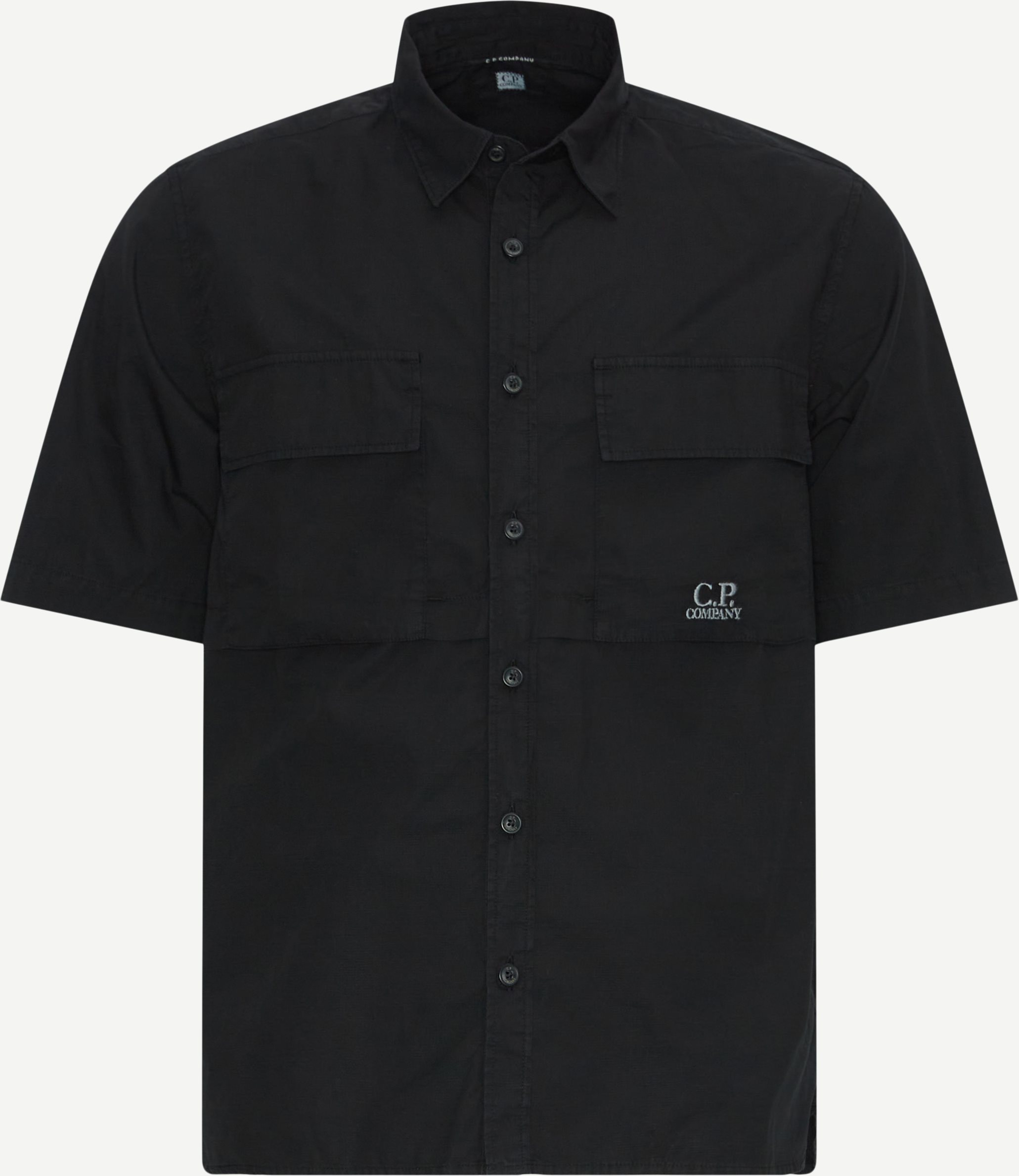 C.P. Company Kortärmade skjortor SH213A 005691G Svart