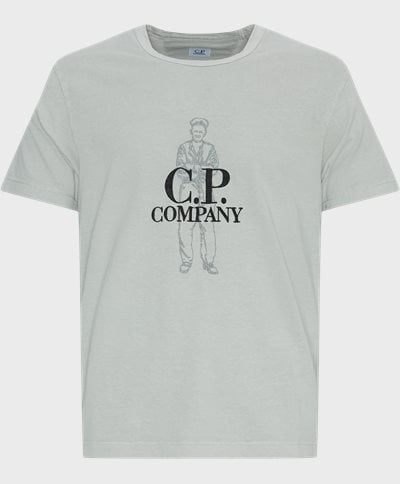 C.P. Company T-shirts TS302A 006057O Grå