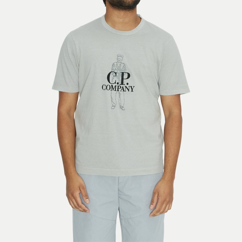 C.P. Company T-shirts TS302A 006057O GRÅ