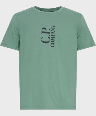 C.P. Company T-shirts TS139A 005100W Green