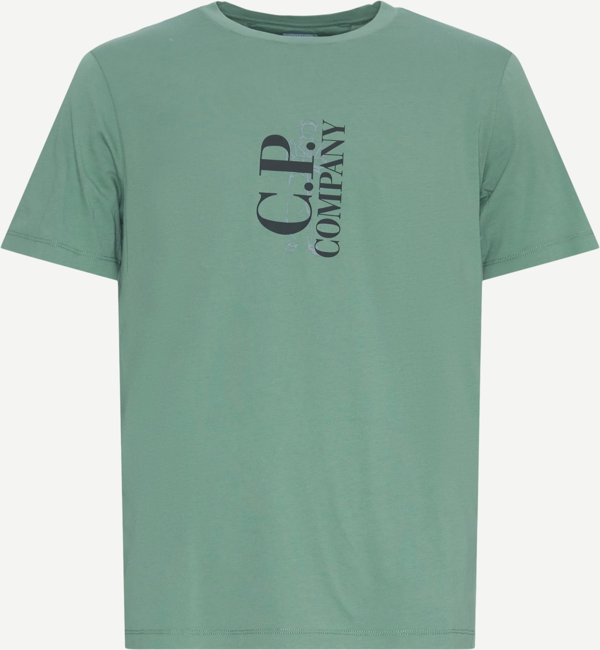 C.P. Company T-shirts TS139A 005100W Green