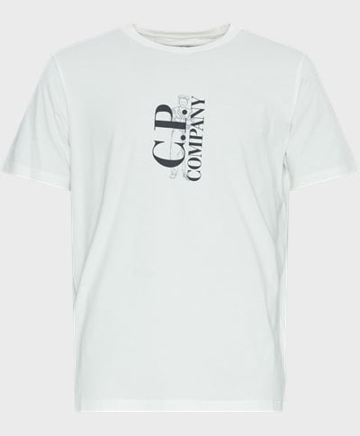 C.P. Company T-shirts TS139A 005100W Hvid