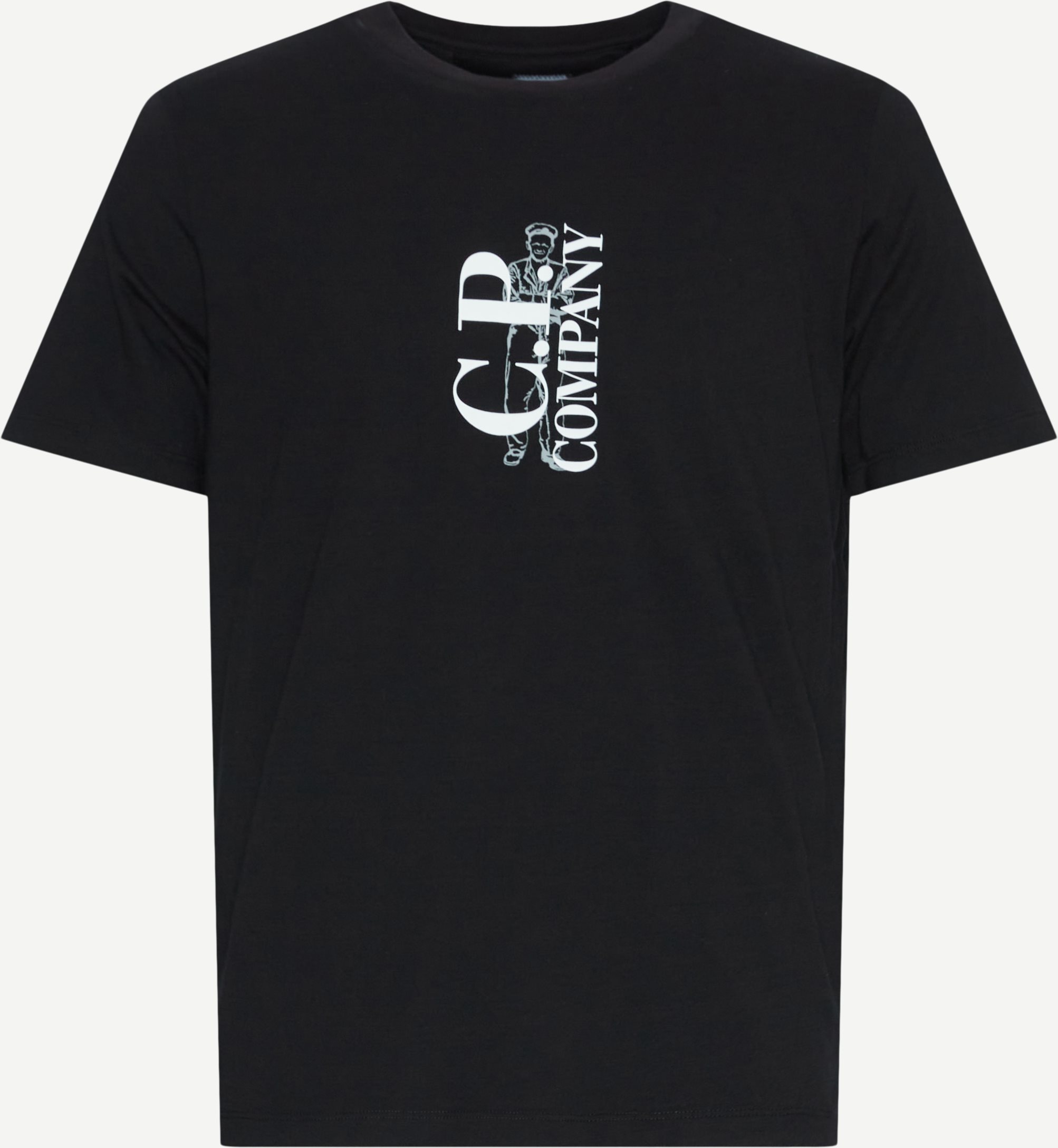 C.P. Company T-shirts TS139A 005100W Black