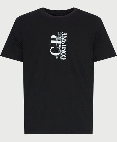 C.P. Company T-shirts TS139A 005100W Black