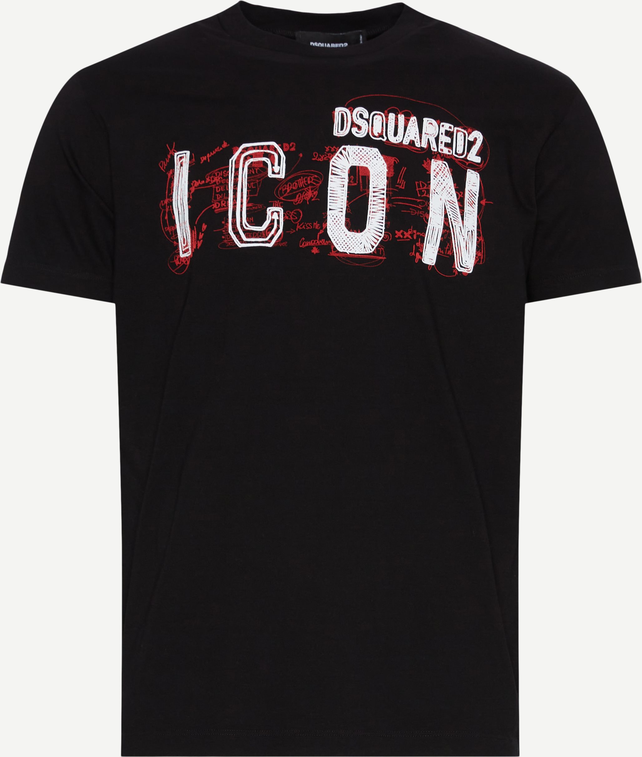 Dsquared2 T-shirts S79GC0084 S23009 Sort
