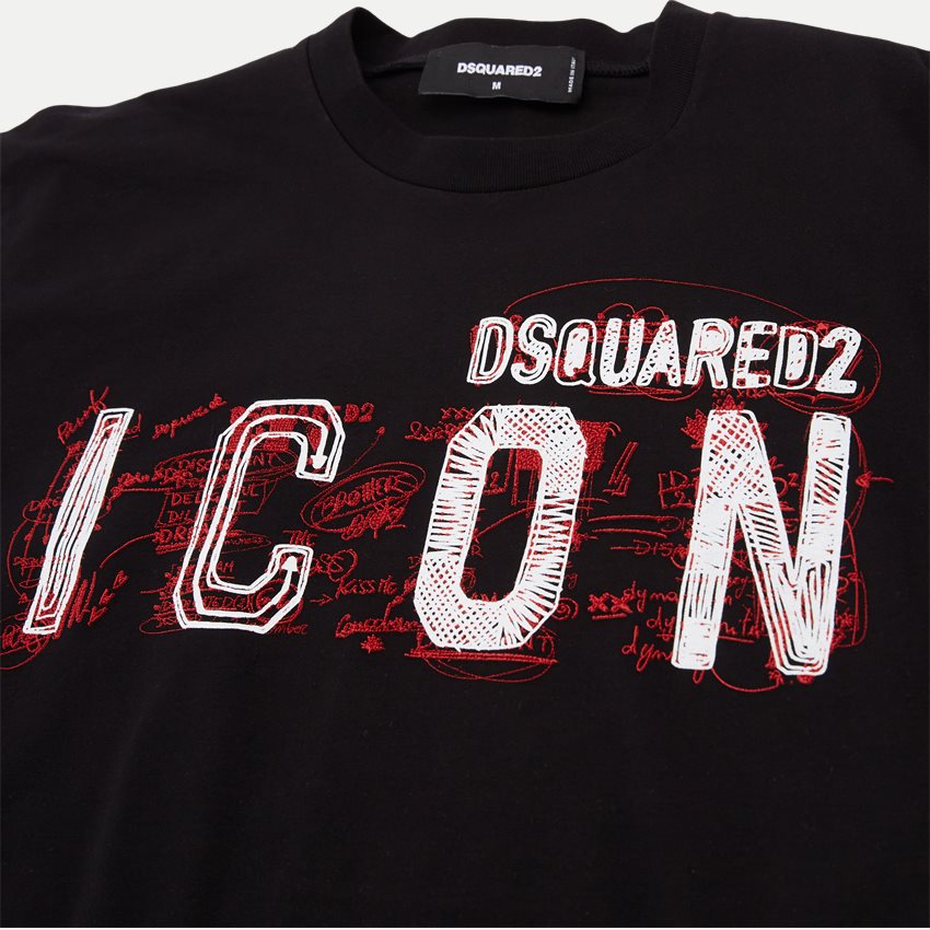Dsquared2 T-shirts S79GC0084 S23009 SORT