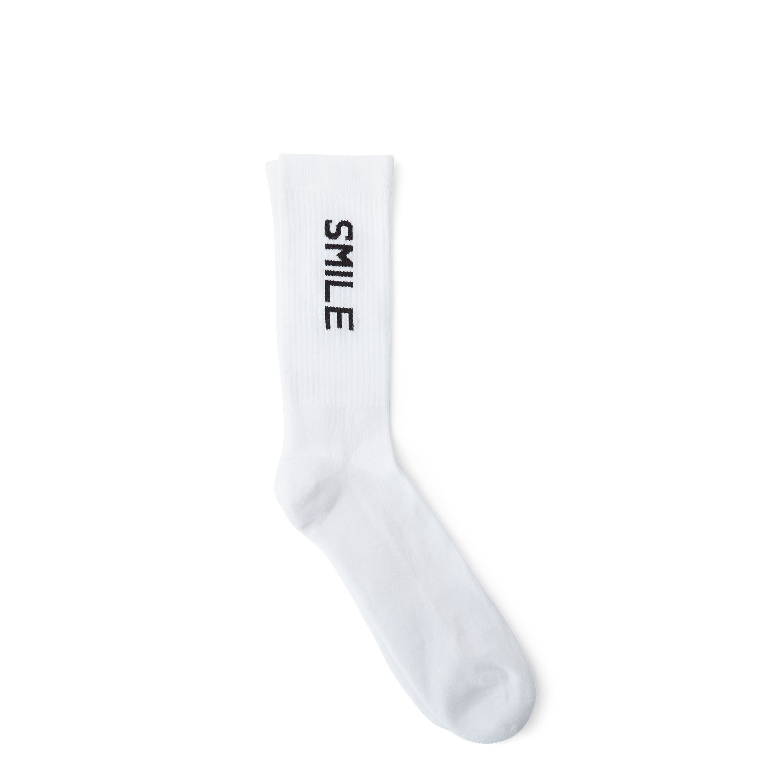 qUINT Socks SMILE TEXT 115-12527 White