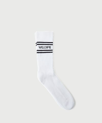 qUINT Socks WELCOME 115-12527 White