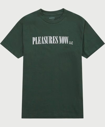 Pleasures T-shirts LLC TEE Green