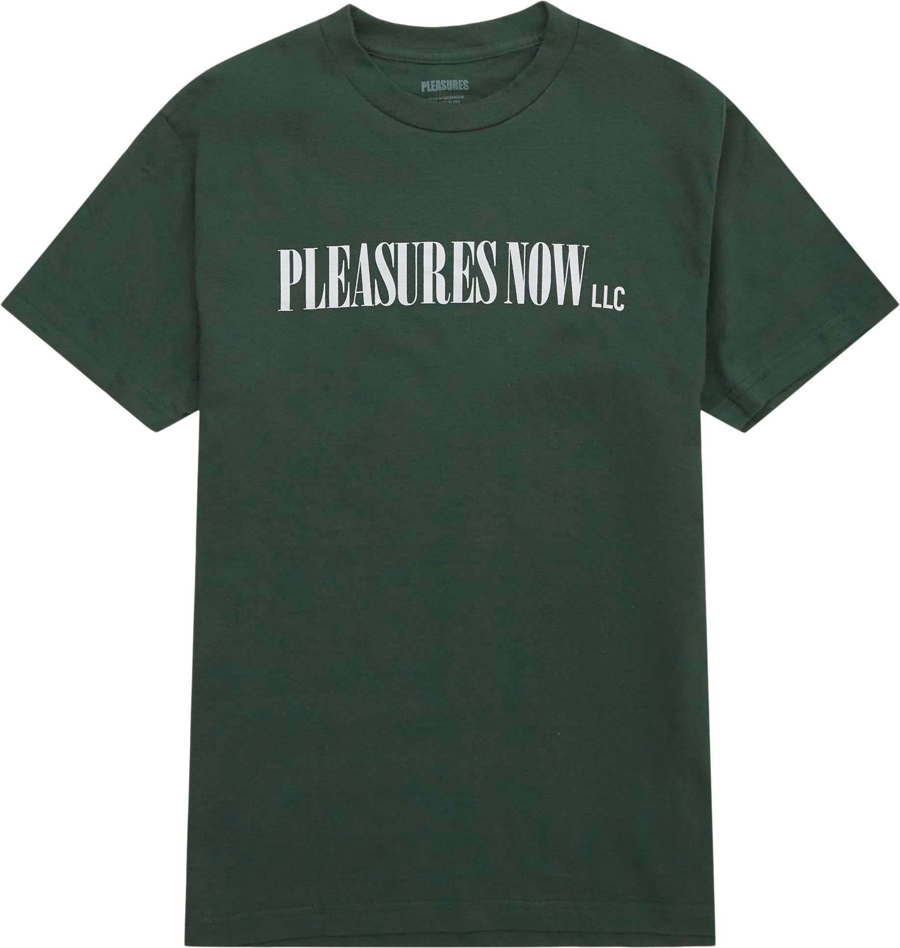 Pleasures T-shirts LLC TEE Green