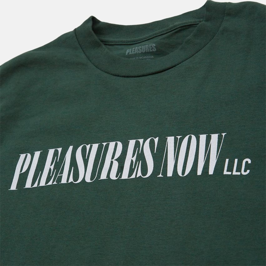 Pleasures T-shirts LLC TEE MØRKGRØN