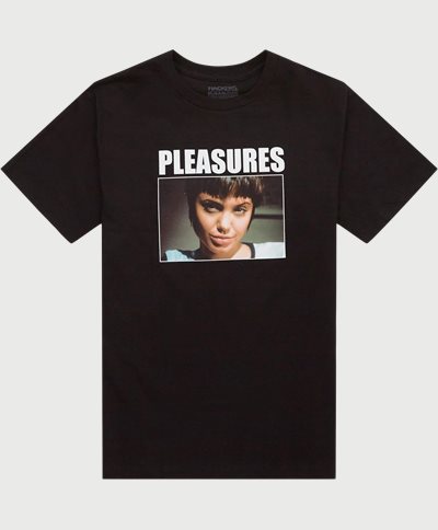 Pleasures T-shirts KATE TEE Black