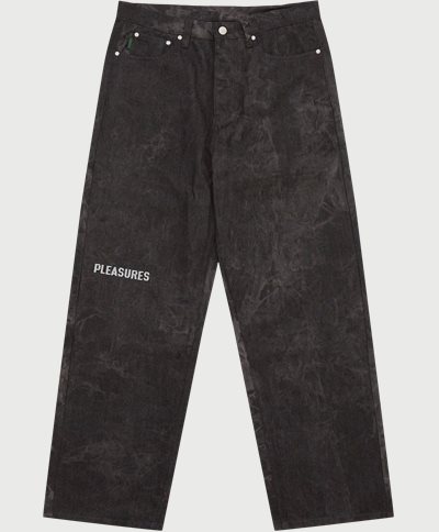 Pleasures Jeans FORMULA BAGGY DENIM Black
