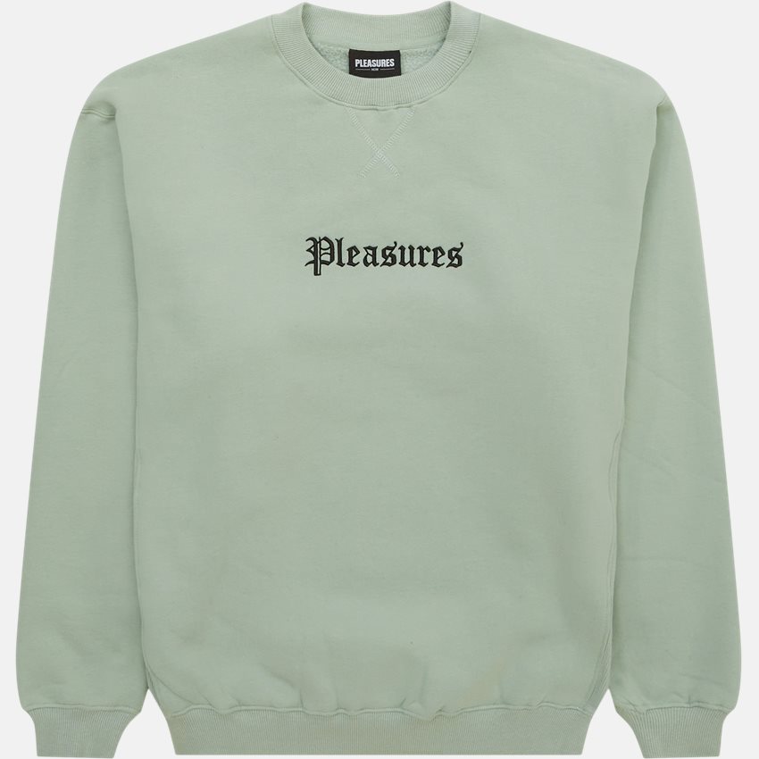 Pleasures Sweatshirts RECIPE CREWNECK MINT