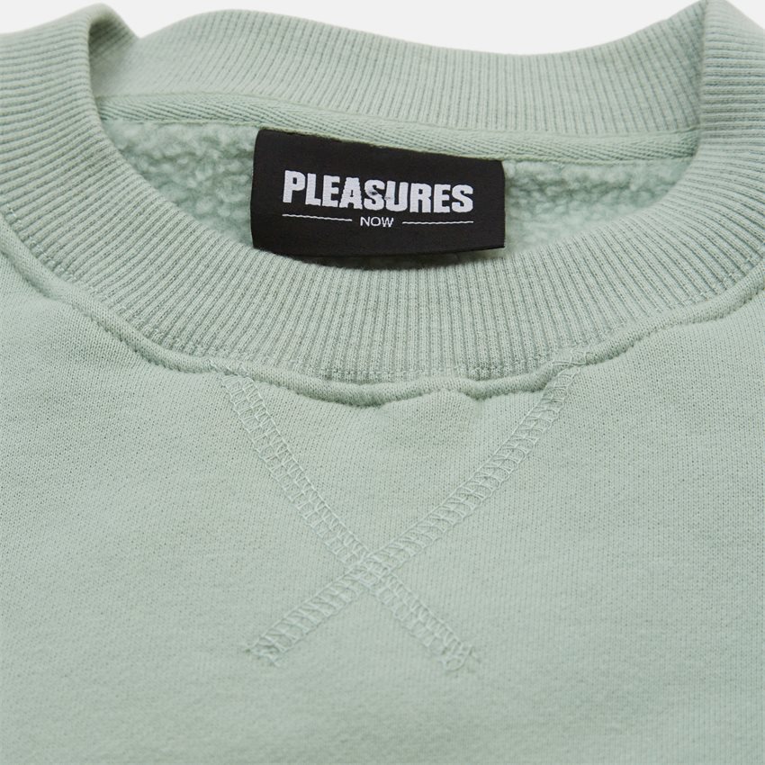 Pleasures Sweatshirts RECIPE CREWNECK MINT