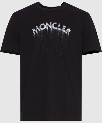 Moncler T-shirts 8C00002 89A17 Black