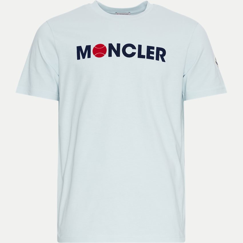 Moncler T-shirts 8C0008 829HP LYSBLÅ