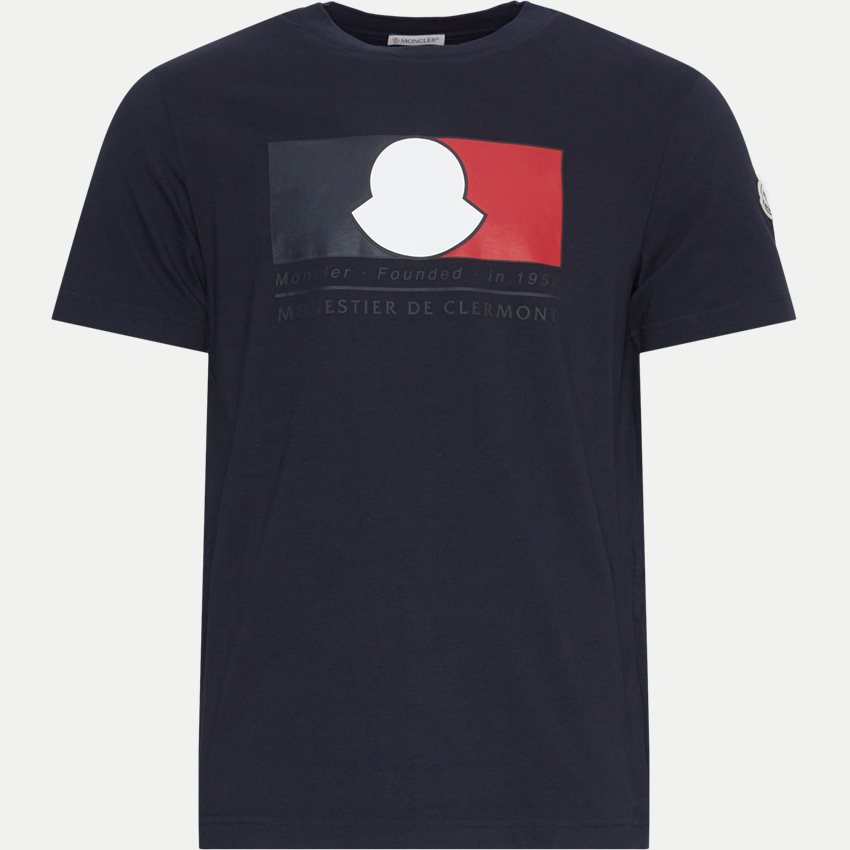 Moncler T-shirts 8C00019 8390T NAVY