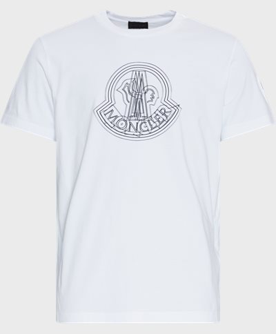 Moncler T-shirts 8C00028 89A17 Vit