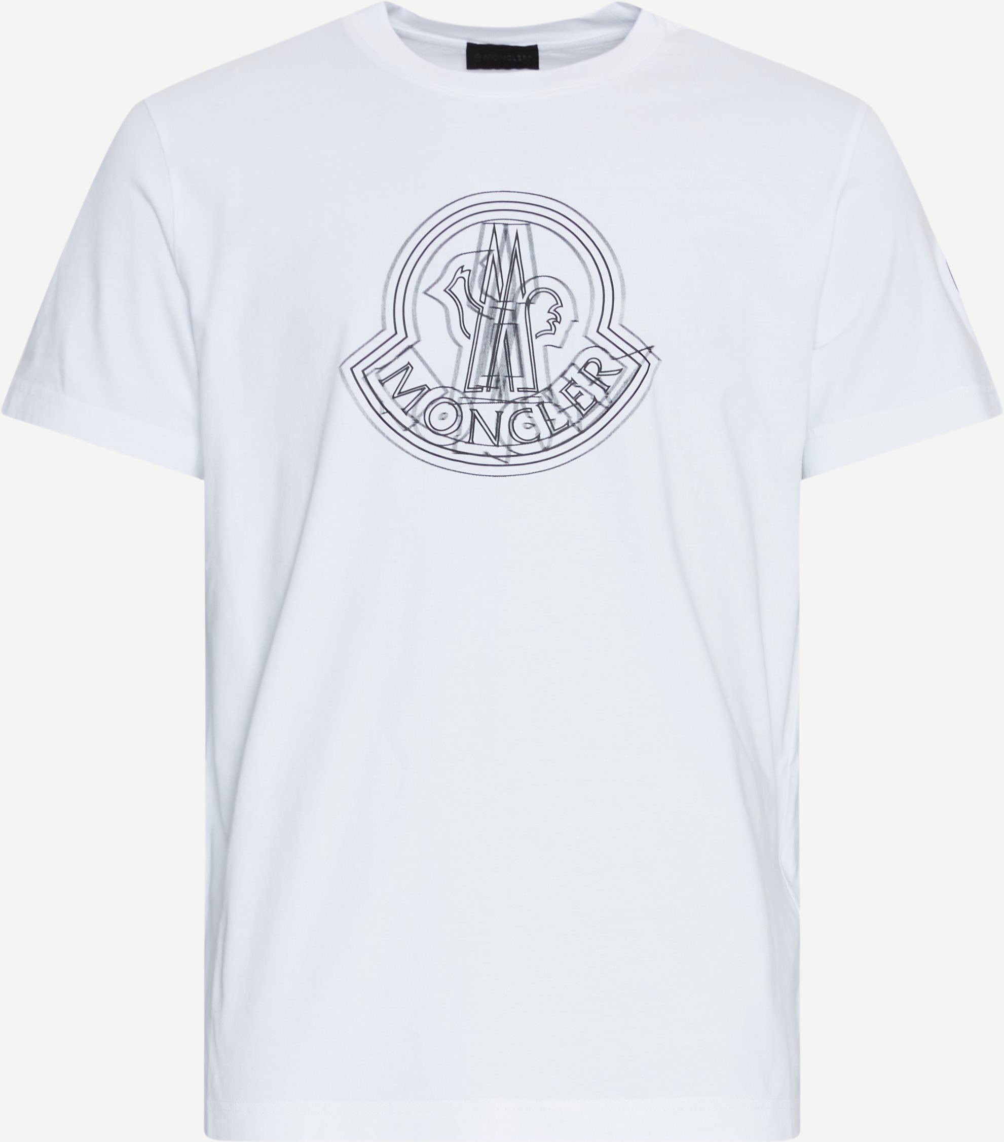 Moncler T-shirts 8C00028 89A17 Hvid