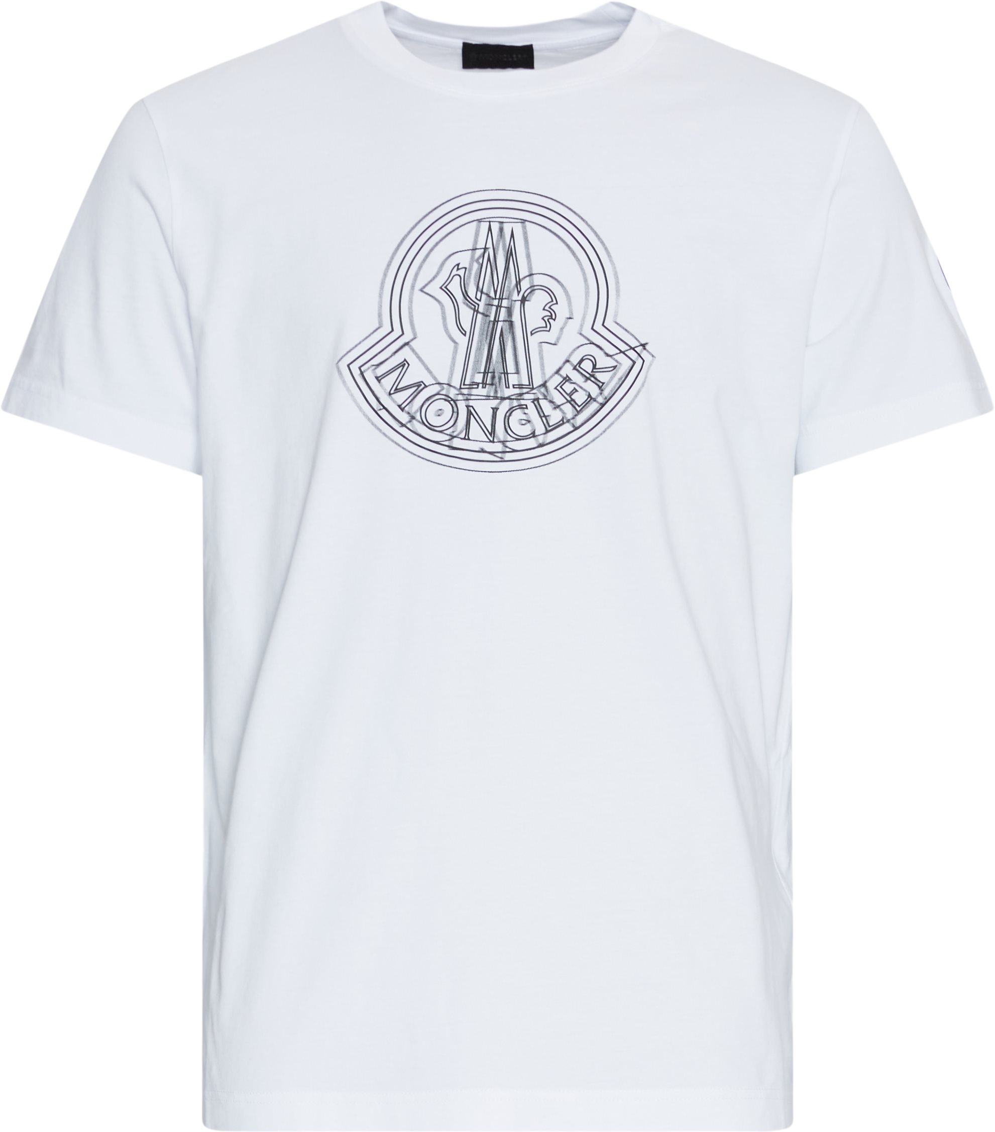 Moncler T-shirts 8C00028 89A17 Hvid