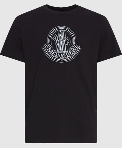 Moncler T-shirts 8C00028 89A17 Black