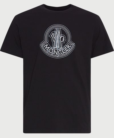 Moncler T-shirts 8C00028 89A17 Sort