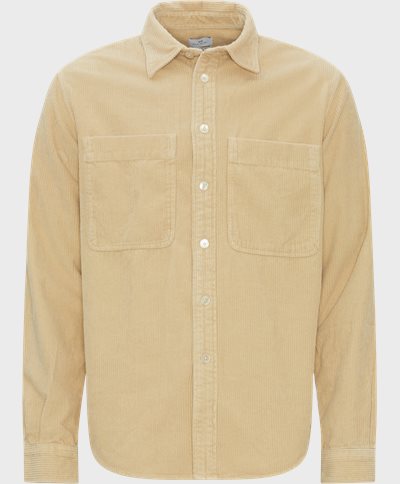 PS Paul Smith Skjorter 450Y-M21950 MENS LS CASUAL FIT SHIRT Sand