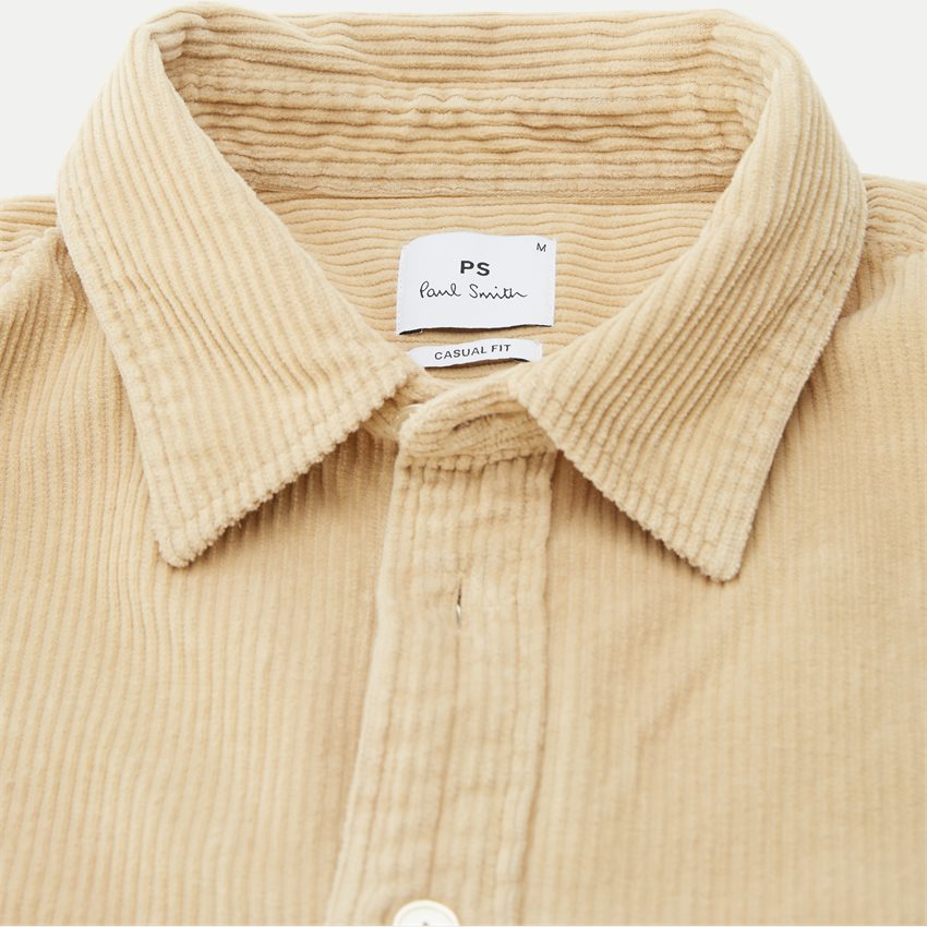 PS Paul Smith Skjorter 450Y-M21950 MENS LS CASUAL FIT SHIRT SAND
