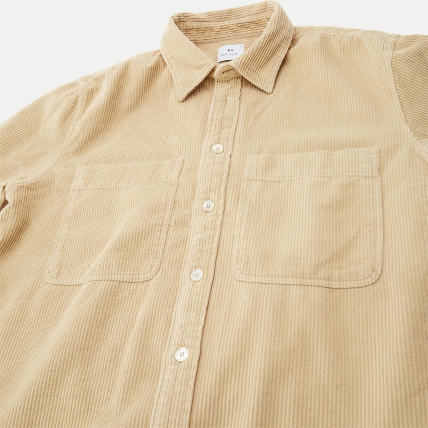 PS Paul Smith Skjorter 450Y-M21950 MENS LS CASUAL FIT SHIRT SAND