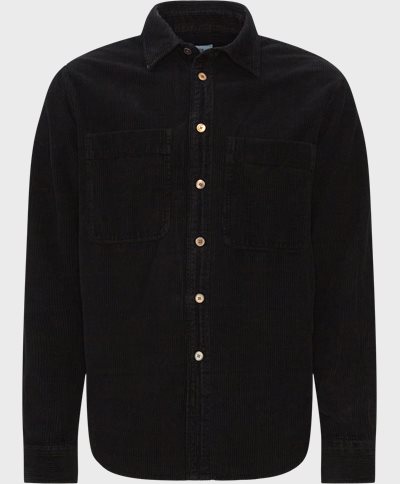 PS Paul Smith Shirts 450Y-M21950 MENS LS CASUAL FIT SHIRT Black