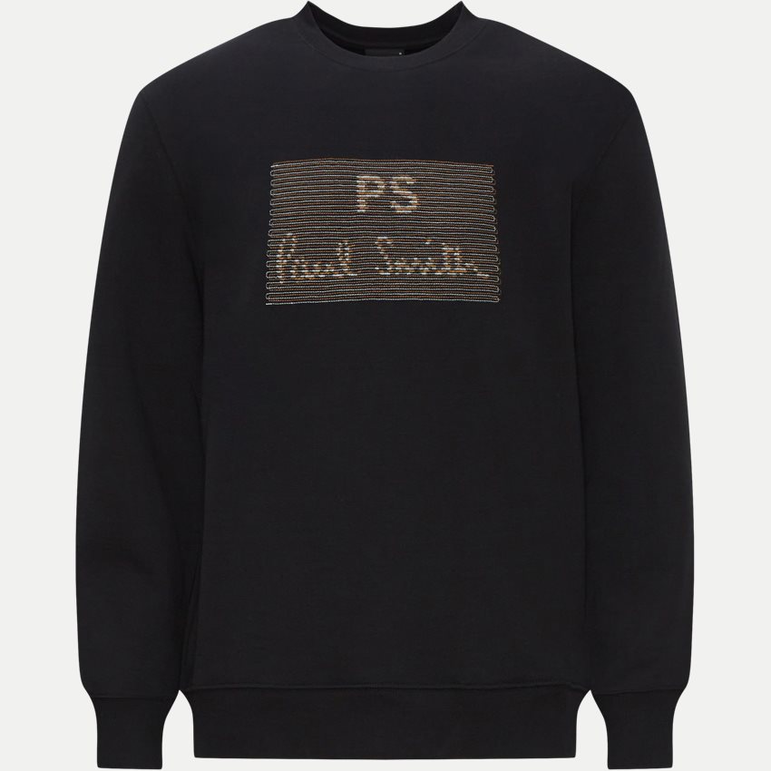 PS Paul Smith Sweatshirts 668UE-MP4372 MENS REG FIT SWEATSHIRT SORT
