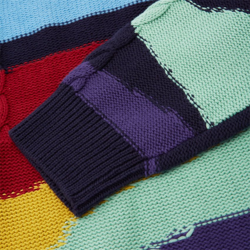 PS Paul Smith Knitwear 564Y-M22009 MENS SWEATER CREW NECK MULTI