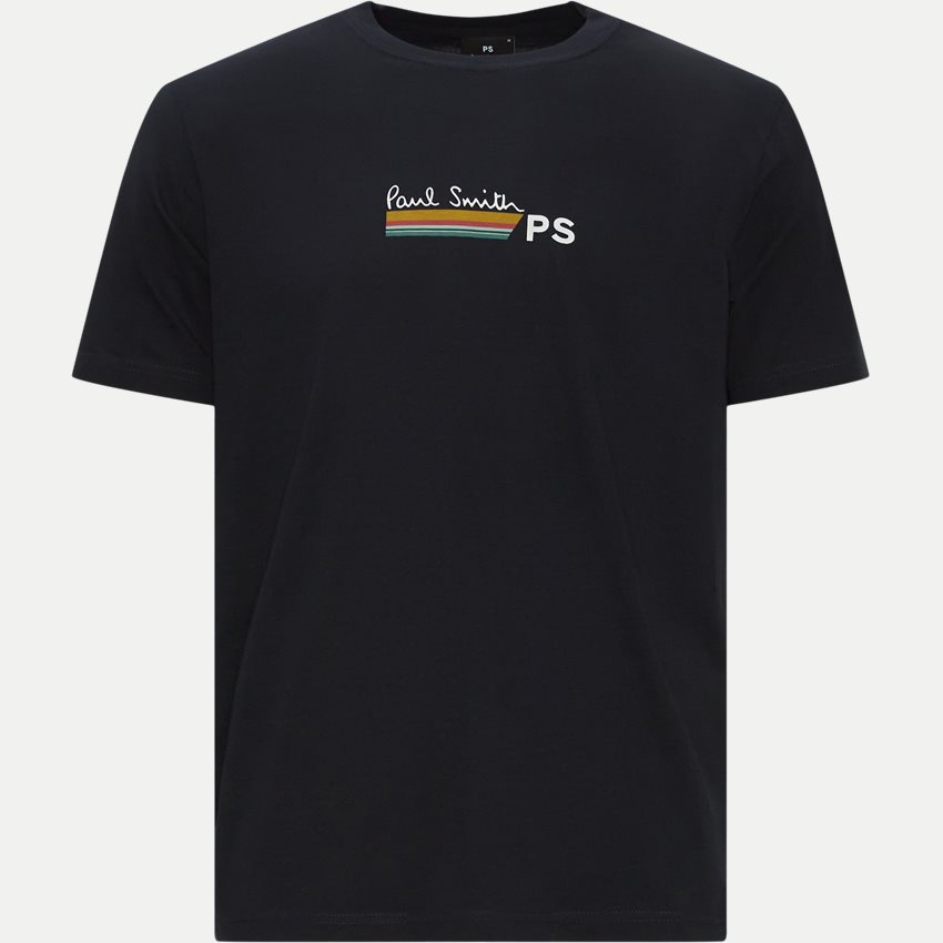 PS Paul Smith T-shirts 011R-MP4446 MENS REG FIT T SHIRT STRIPE PS PAULSMI NAVY