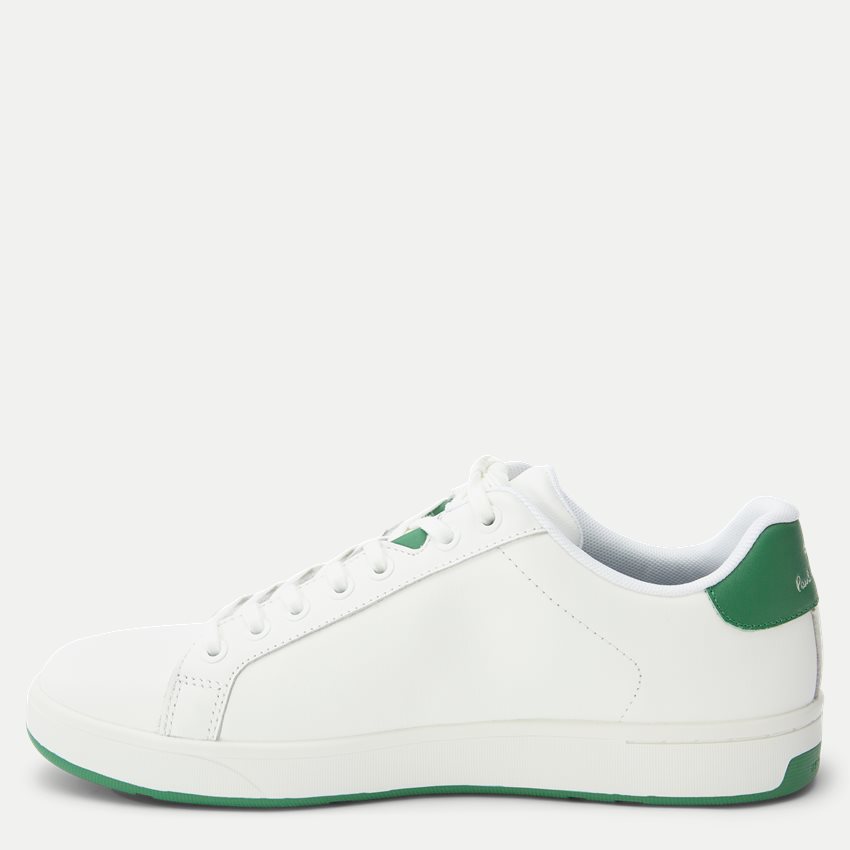 Paul Smith Shoes Sko ALY05-MCAS MENS SHOE ALBANY WHITE GREEN SPOILER HVID