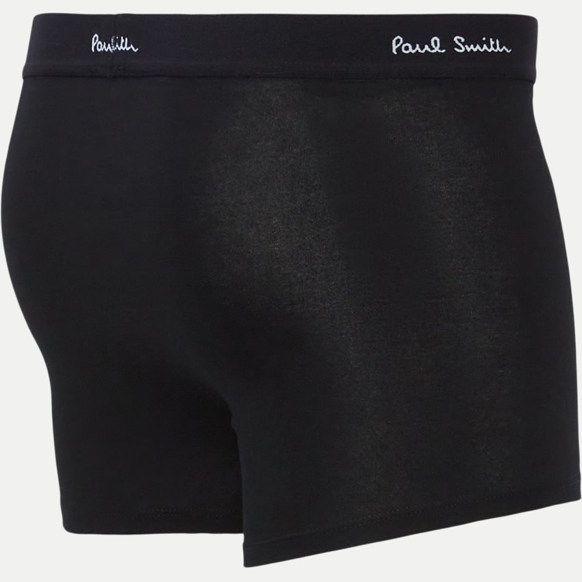 PS Paul Smith Underwear 914-M3PKJ MEN TRUNK 3 PACK BLK SIGN SORT