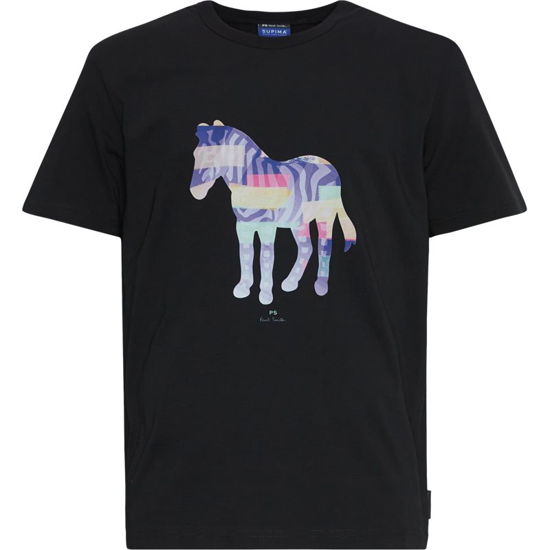 Se Ps By Paul Smith - Zebra Print T-shirt hos Kaufmann.dk