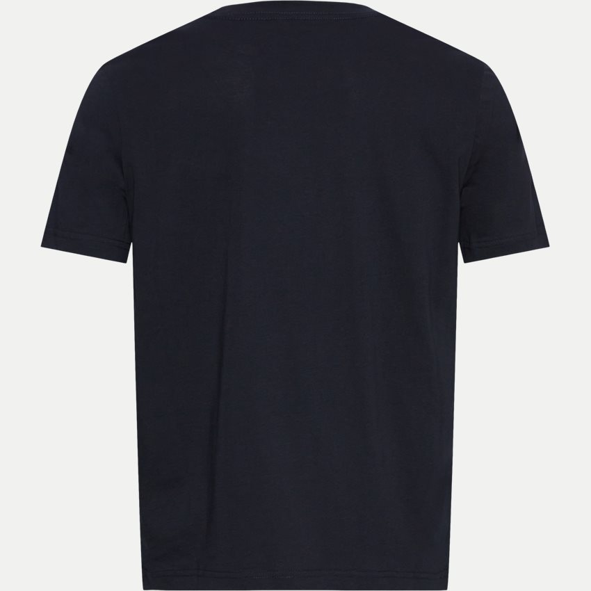 PS Paul Smith T-shirts 011R-KZEBRA MENS REG FIT SS TSHIRT ZEBRA 2401 NAVY