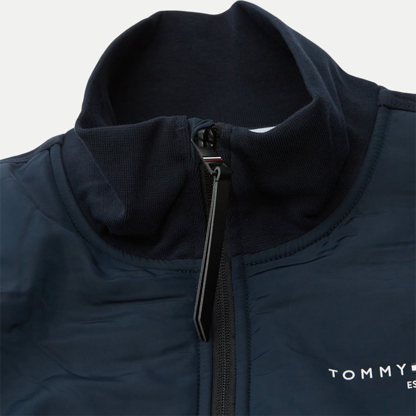 Tommy Hilfiger Sweatshirts 33652 TOMMY LOGO MIX MEDIA STAND Z NAVY