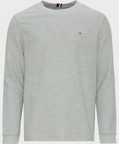 Tommy Hilfiger T-shirts 34251 TEXTURED LS TEE Grey