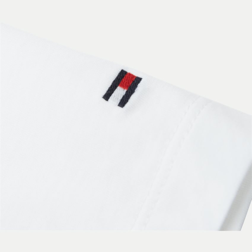 Tommy Hilfiger T-shirts 33688 MONOTYPE CHEST STRIP TEE HVID