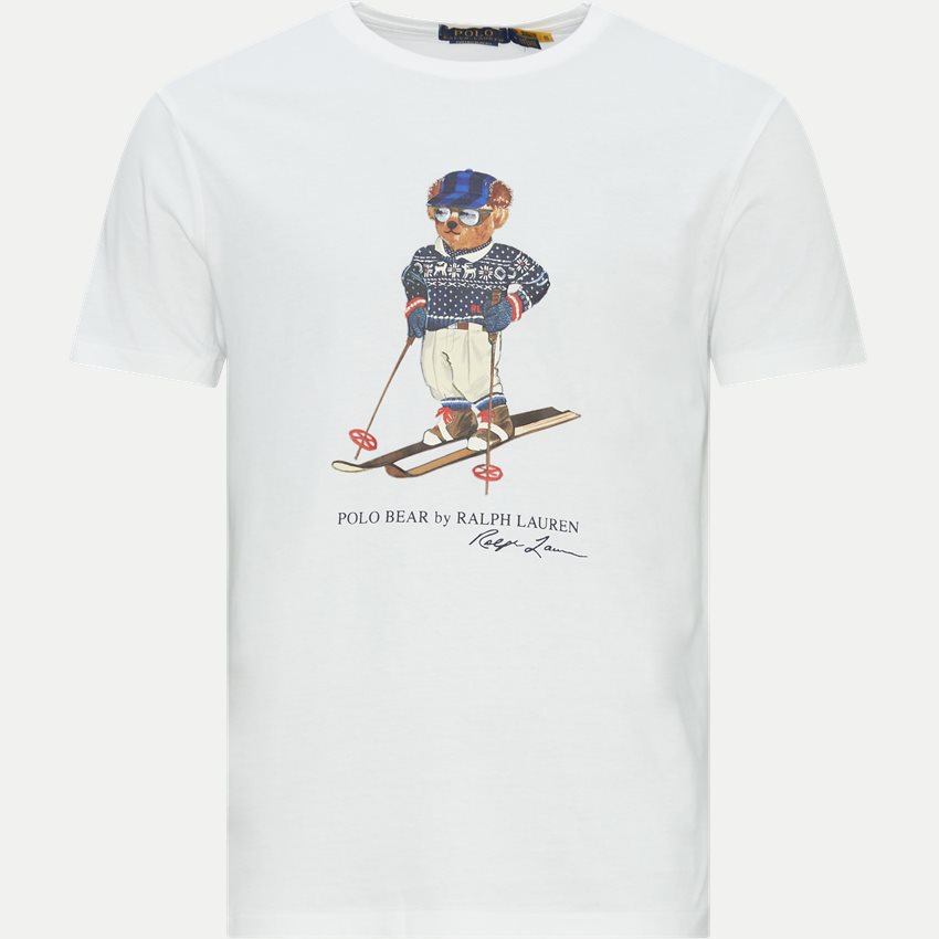Polo Ralph Lauren T-shirts 710853310 SKI BEAR HVID
