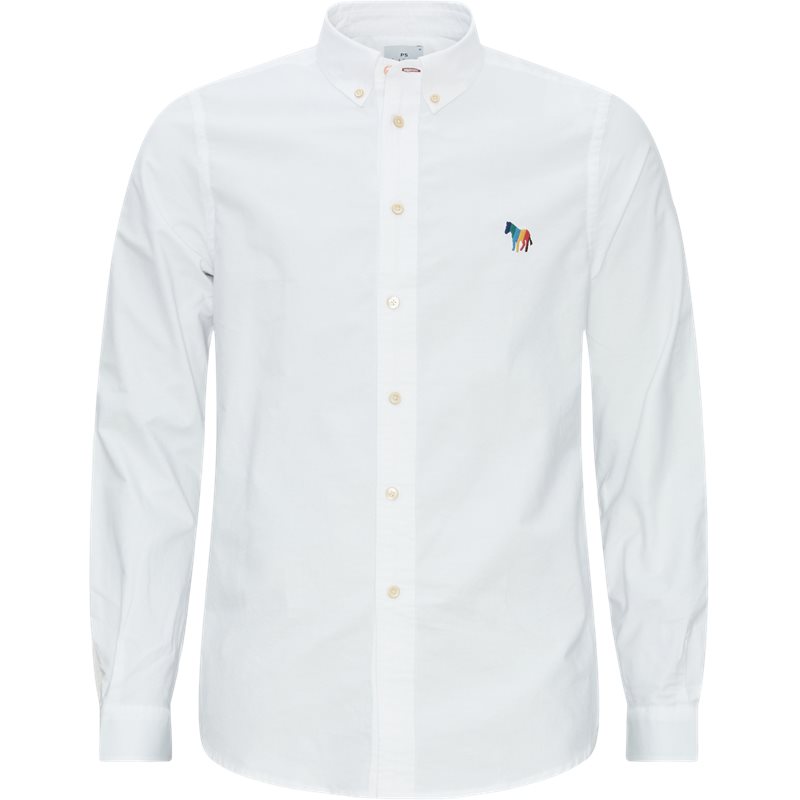 Se PS by Paul Smith Tailored fit 599R M21950 Skjorter Hvid hos Axel.dk