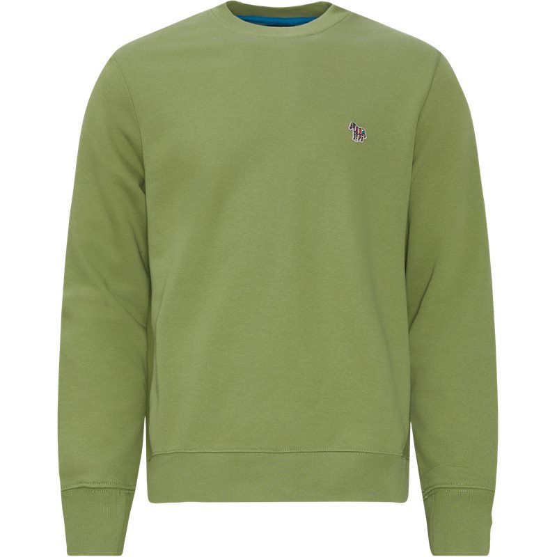 Se PS by Paul Smith Regular fit 027RZ M21116 Sweatshirts L.green hos Axel.dk