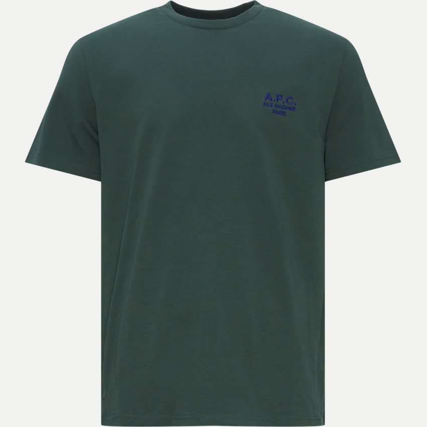 A.P.C. T-shirts COEZC H26247 NEW RAYMOND GRØN
